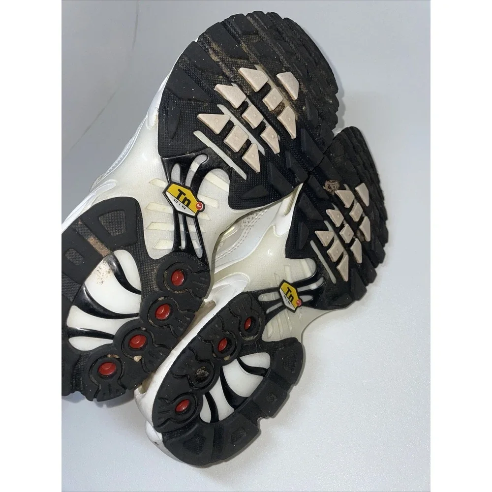 Women's Size 6.5 Nike Air Max Plus White Running‎ Shoes